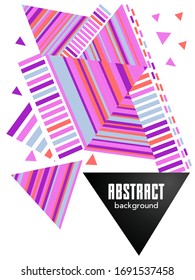 Covers templates set with bauhaus, memphis and hipster style graphic geometric elements. Applicable for placards, brochures, posters, covers and banners.