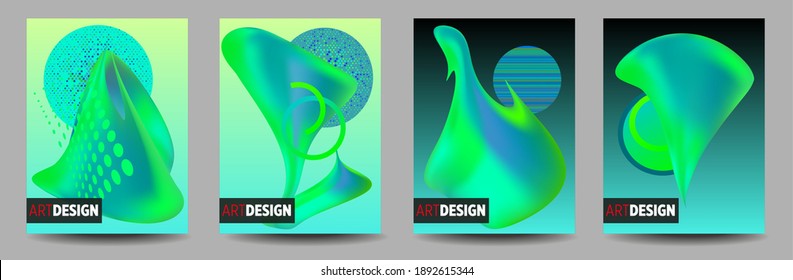 Covers templates set with bauhaus, memphis and hipster style graphic geometric elements. This illustration can be used as a print on t shirts and bags, stationary or as a poster.