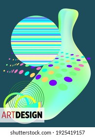 Covers templates set with bauhaus, memphis and hipster style graphic geometric elements. Universal abstract layouts. Applicable for placards, brochures, posters, covers and banners.