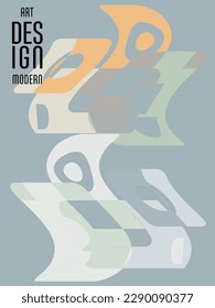 Covers templates set with bauhaus, memphis and hipster style graphic geometric elements. Universal abstract layouts. Applicable for placards, brochures, posters, covers and banners.
