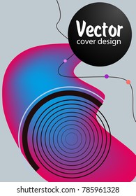 Covers templates set with bauhaus, memphis and hipster style graphic geometric elements. Applicable for placards, brochures, posters, covers and banners.