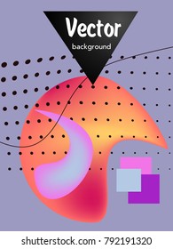 Covers templates set with bauhaus, memphis and hipster style graphic geometric elements. Applicable for placards, brochures, posters, covers and banners.
