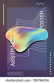 Covers templates set with graphic geometric elements. Applicable for brochures, posters, covers and banners. Vector illustrations.