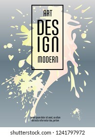 Covers templates set with memphis and hipster style graphic geometric elements. Applicable for placards, brochures, posters, covers and banners.
