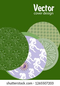 Covers templates set with memphis and hipster style graphic geometric elements. Applicable for placards, brochures, posters, covers and banners.
