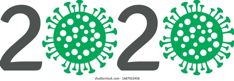 Covid 19 2020 graphic vector