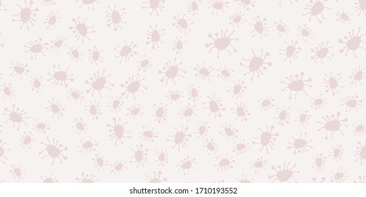 COVID 19 Background. nCoV Vector Banner. Coronavirus Cartoon Vector illustration. 