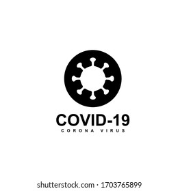 Covid - 19 Corona Virus Logo Design
