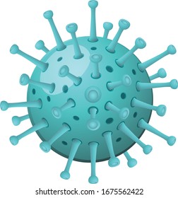 COVID 19. CORONA VIRUS. VECTOR ILLUSTRATION