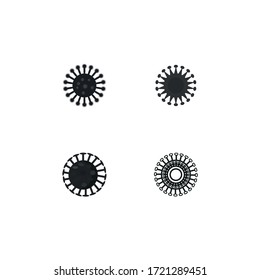 Covid 19 corona virus vector design 