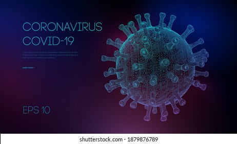 Covid 19 coronavirus concept. Healthcare medical background microbiology. Global pandemic background. Pandemic, flu, corona medicine concept.