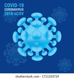 Covid 19 Coronavirus nCOV Vektorgrafiken