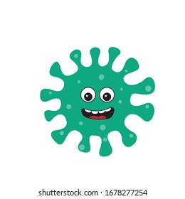 Covid 19 Coronavirus shape, vector illustration