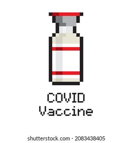 covid 19 Coronavirus-Impfstoff kleine Glasflasche, die transparent ist, um Delta und Omicron zu verhindern