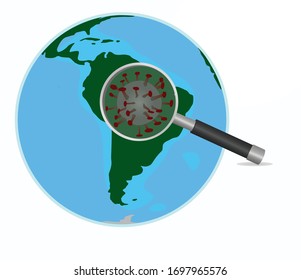 Covid 19- mapa mundial del coronavirus. ilustración vectorial