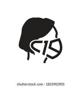 covid 19 face mask female