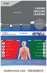 Covid 19 Hospital Clinic Flyer