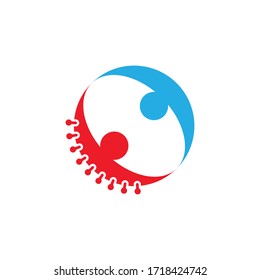 Covid 19 logo design idea