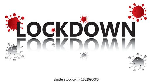 Covid 19 pandemic lock down all around the world.