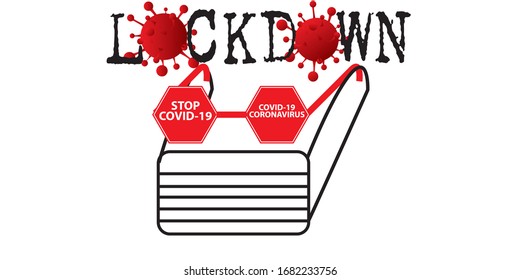Covid 19 pandemic lock down all around the world.