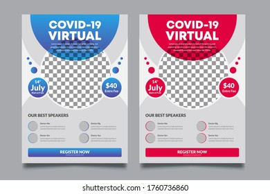 COVID 19 Prevention Flyer Template