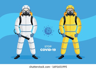 COVID 19 QUARANTINE PROTECTION IMAGE VECTOR