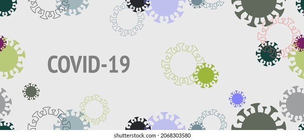 Covid 19 Stay Save nCoV Vector Banner. Flat Cartoon Coronavirus Medical Poster. Seamless Corona Virus Pattern. Covid 19 Stay Save nCoV Vector Banner. Virus Protection Flat Corona Web Page.