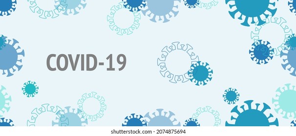 Covid 19 Stay Save nCoV Vector Banner. Seamless Corona Virus Texture. Flat Cartoon Coronavirus Medical Poster. Covid 19 Stay Save nCoV Vector Banner. Virus Protection Flat Corona Web Page.