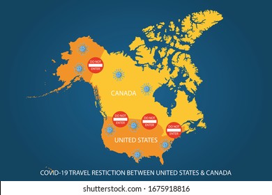 Covid 19: United States and Canada agree to do border restriction to stop Covid-19 from spreading. Latest update March 2020.