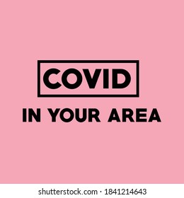 Covid blackpink poster in your area