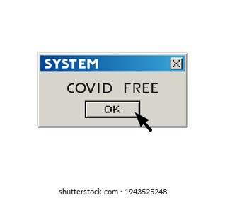 Convierte mensajes gratuitos en el consejo de la computadora retro
