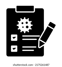 prueba de covid Diseño de conceptos modernos, ilustración vectorial