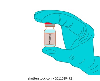 covid vaccine anti virus vector abstract