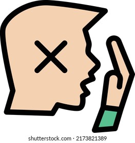 Covid Vector illustration on a transparent background.Premium quality symmbols.Stroke vector icon for concept and graphic design.