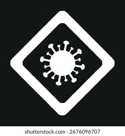  Covid Virus Isolated Vector Illustration