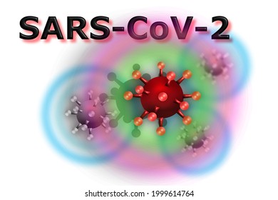Covid virus mutation in eps view.