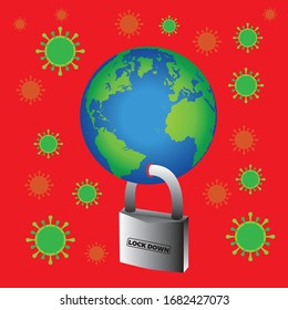COVID-19 causes nationwide lockdown around the world