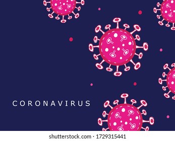 COVID-19, Corona Virus Concept. Vector Illustration, Design.