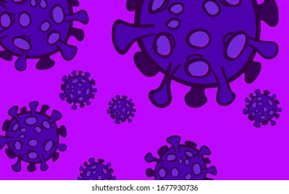 Covid-19 or Corona Virus outtbreak. Vector illustration