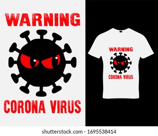 COVID-19 corona virus quote typography t-shirt, banner, cards, poster design template vector.