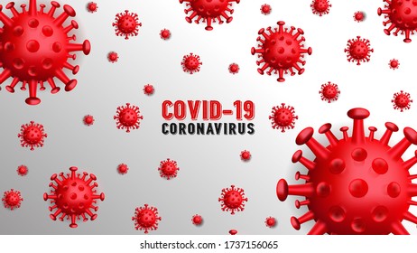 Covid-19 Corona Virus Template,Covid-19 Corona Virus Vector Illustration