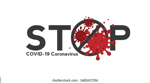 Covid-19 Coronavirus concept outbreak influenza background.Pandemic medical health risk concept with disease cell is dangerous vector design