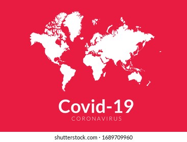 Covid-19 Coronavirus concept vector design
