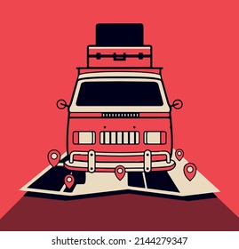 COVID-19. Coronavirus epidemic. Delivery service. Courier in protective masks deliver goods and food on a car, motorcycle to people in quarantine. Stay home concept