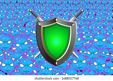 Covid-19 Coronavirus. Grow up your immune system for more protect viruses World Health organization WHO introduced new official name for Coronavirus Disease named COVID-19