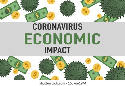 Covid-19 Or The Coronavirus Has Caused A Significant Impact On The American Economy And Economies Around The World Illustration Depicts Economic Stimulus Package Or Bailout