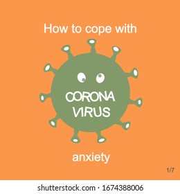 Covid-19 Coronavirus. How to cope anxiety.