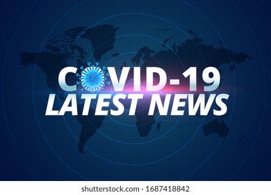 covid-19 coronavirus latest news and updates background