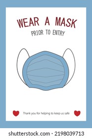 covid-19 coronavirus mask card safe