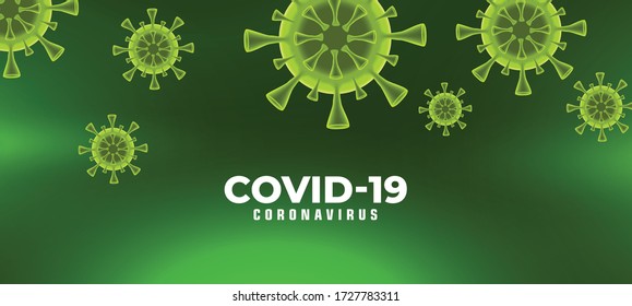 covid-19 coronavirus or ncov virus concept background